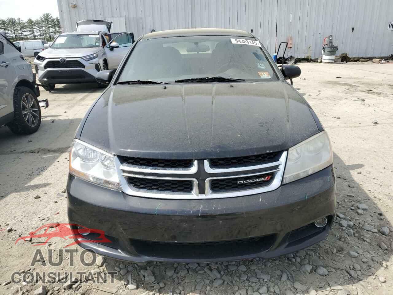 DODGE AVENGER 2013 - 1C3CDZCB7DN623762