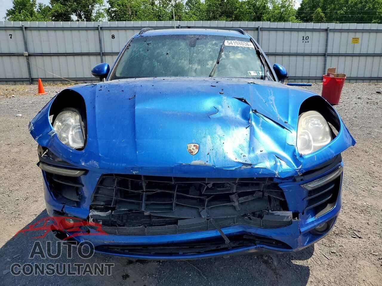 PORSCHE MACAN 2016 - WP1AB2A56GLB47581