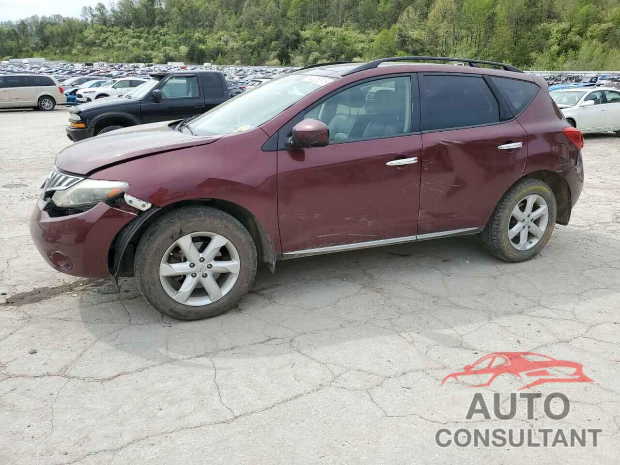 NISSAN MURANO 2009 - JN8AZ18W19W214406
