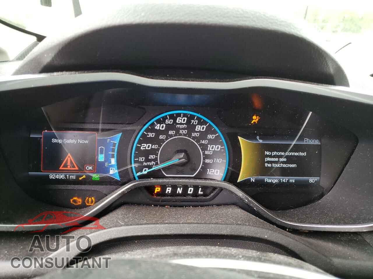 FORD CMAX 2017 - 1FADP5AU3HL104414