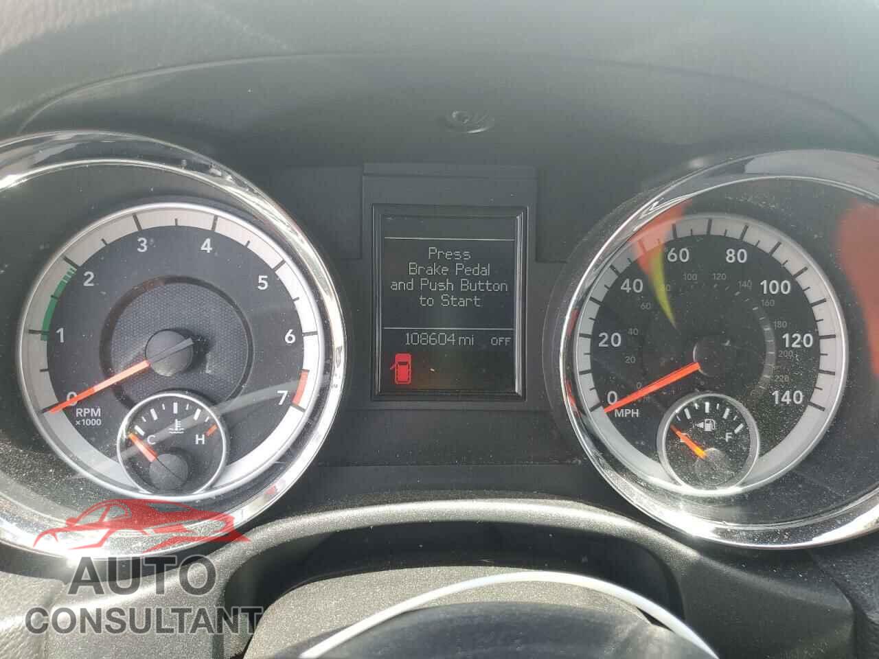 DODGE DURANGO 2011 - 1D4RD4GG4BC725143