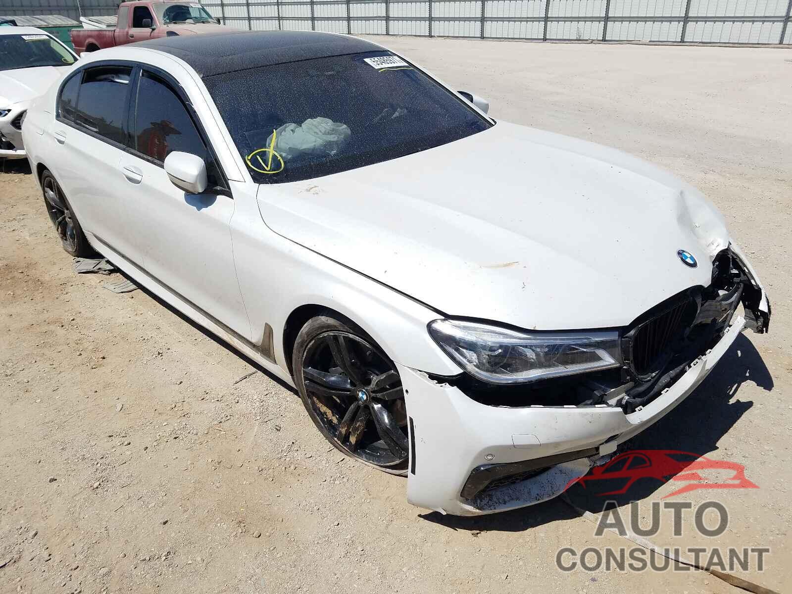 BMW 7 SERIES 2016 - WBA7F2C51GGE12283