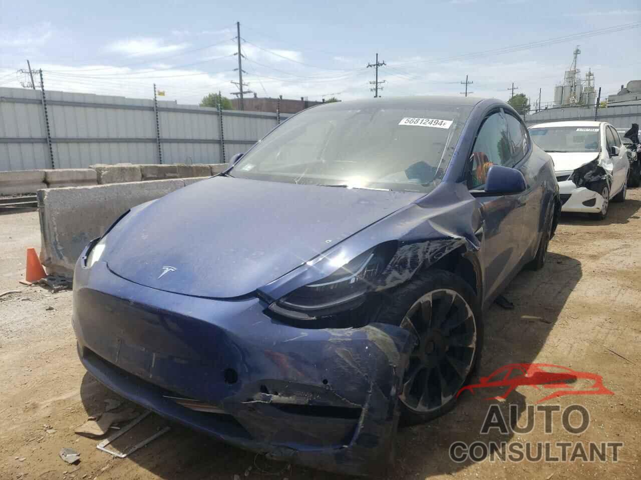 TESLA MODEL Y 2022 - 7SAYGDEE0NF308078