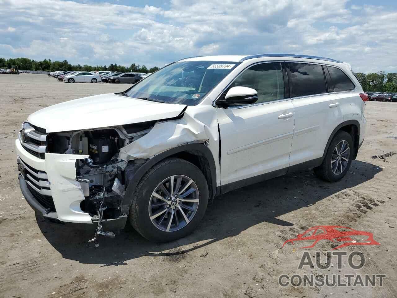 TOYOTA HIGHLANDER 2019 - 5TDJZRFH2KS600014