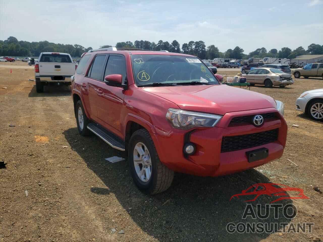 TOYOTA 4RUNNER 2016 - JTEZU5JRXG5139891