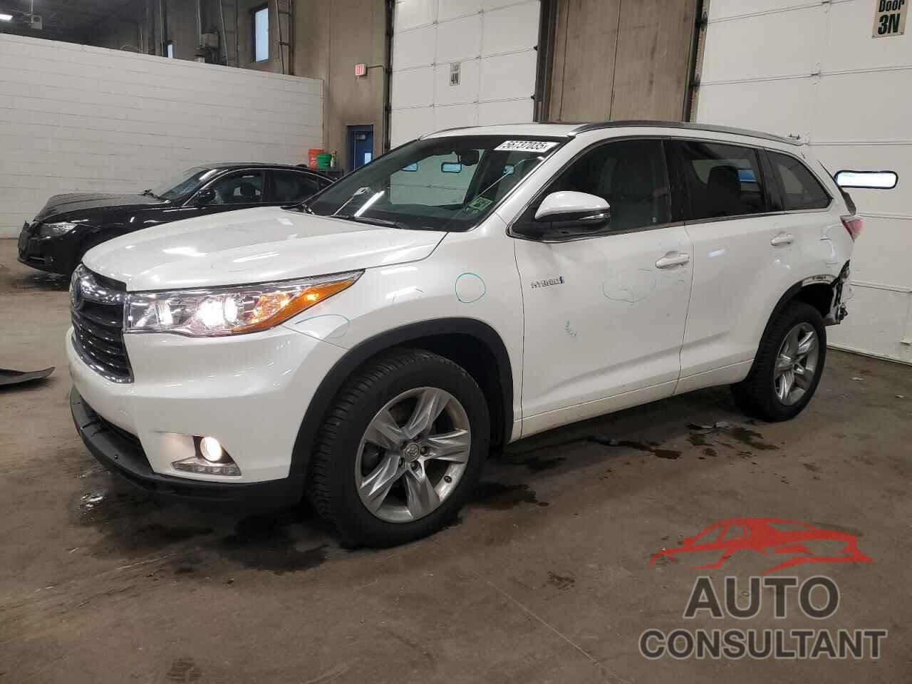 TOYOTA HIGHLANDER 2015 - 5TDDCRFH5FS013620