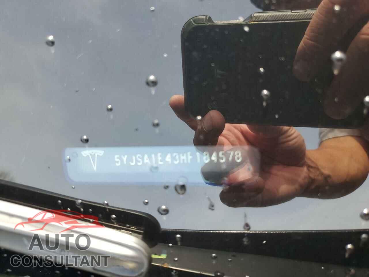 TESLA MODEL S 2017 - 5YJSA1E43HF184578
