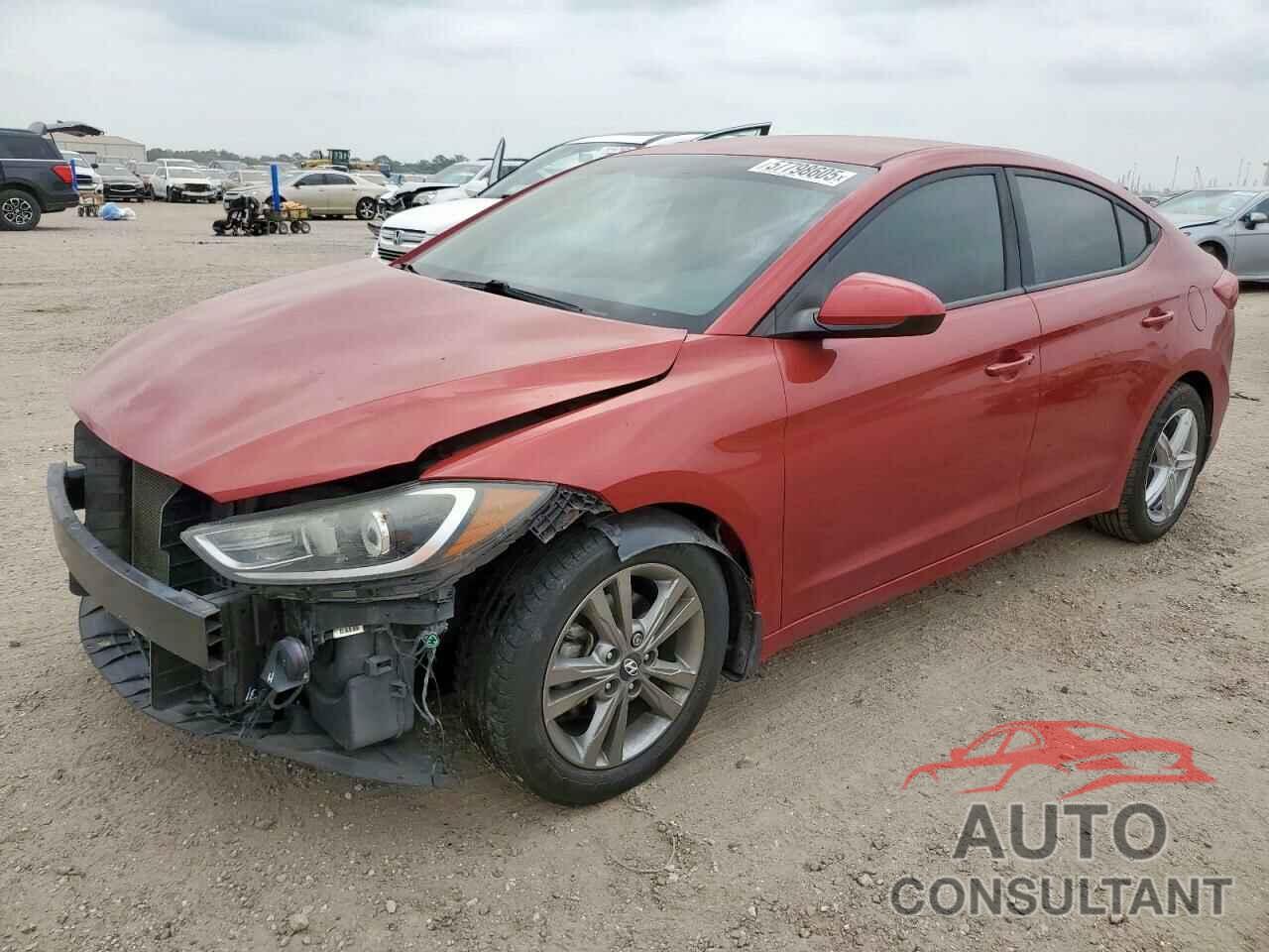 HYUNDAI ELANTRA 2017 - 5NPD84LF4HH073386