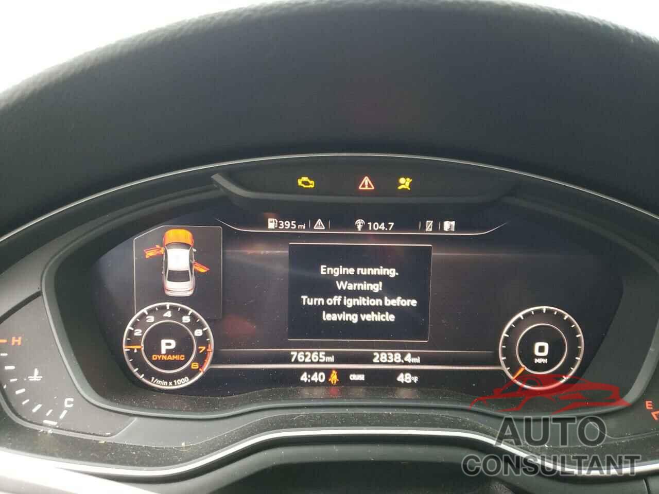 AUDI A4 2017 - WAUENAF49HN014353