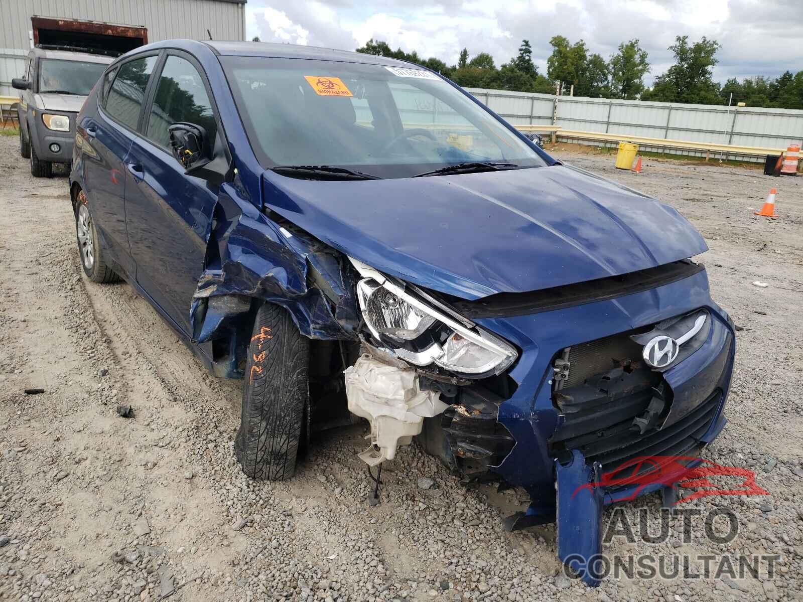 HYUNDAI ACCENT 2016 - KMHCT5AE5GU274546