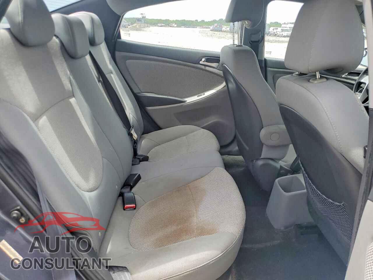 HYUNDAI ACCENT 2012 - KMHCT4AEXCU196933