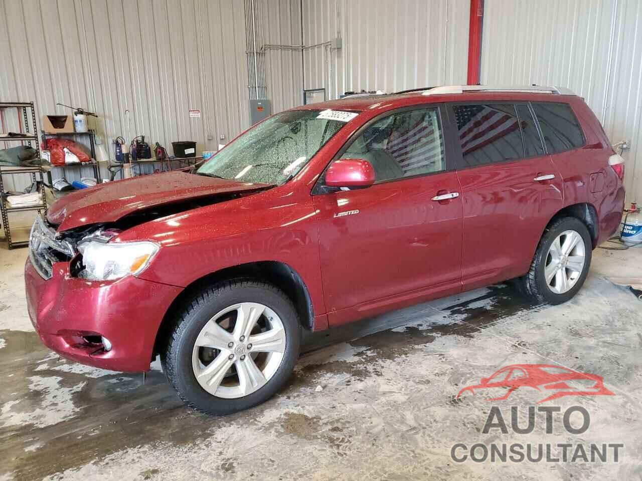 TOYOTA HIGHLANDER 2010 - JTEDK3EH0A2165964