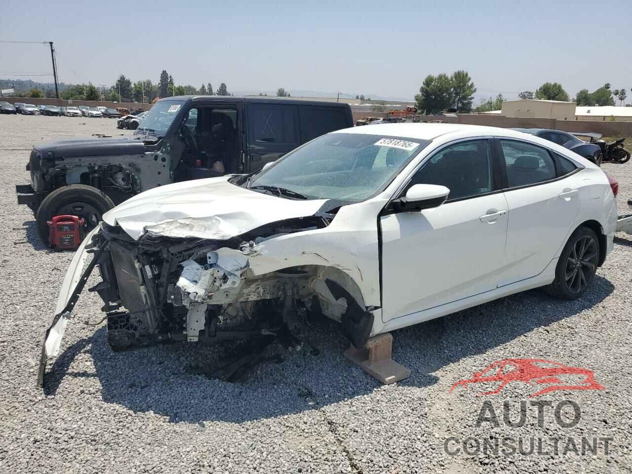 HONDA CIVIC 2020 - 19XFC2F83LE204913