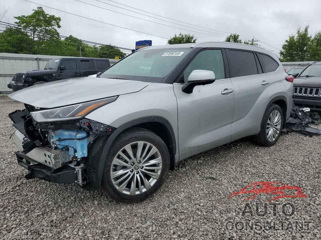 TOYOTA HIGHLANDER 2023 - 5TDEBRCH3PS589171