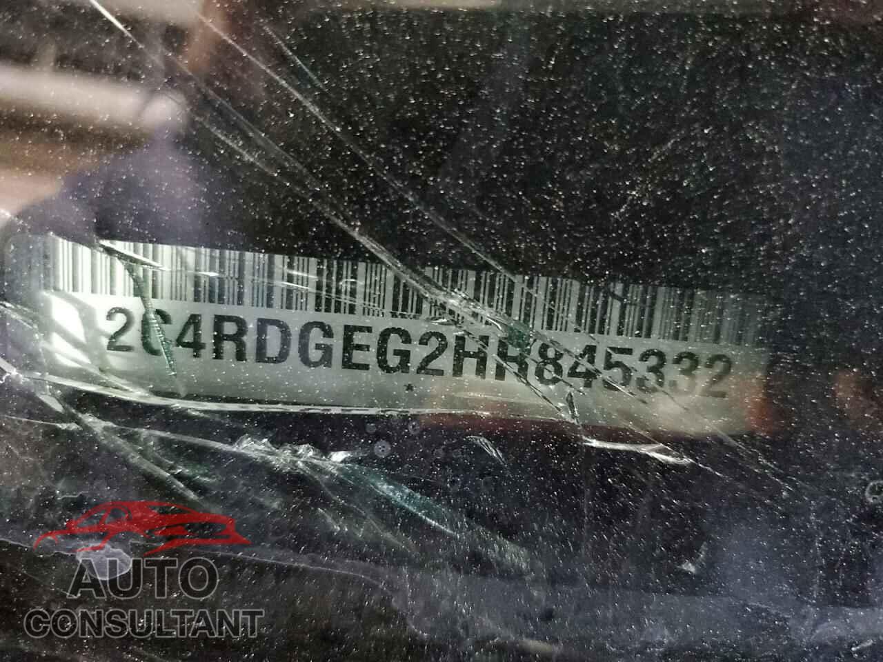 DODGE CARAVAN 2017 - 2C4RDGEG2HR845332
