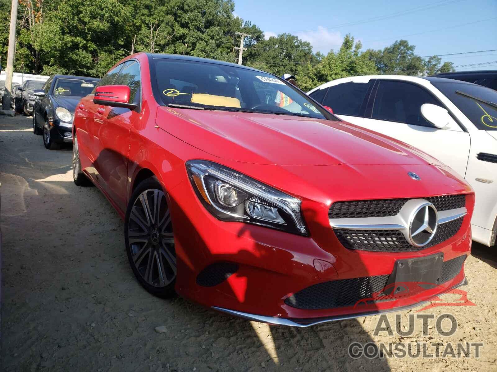 MERCEDES-BENZ CLA-CLASS 2019 - WDDSJ4GB7KN729905