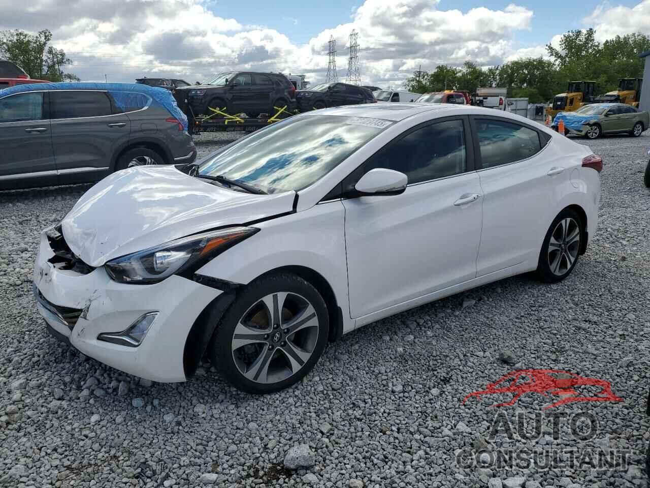 HYUNDAI ELANTRA 2015 - KMHDH4AH3FU342674