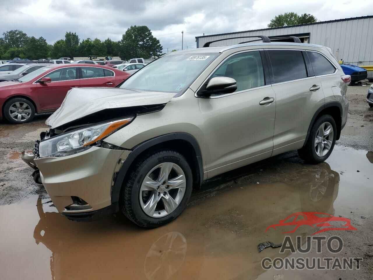 TOYOTA HIGHLANDER 2015 - 5TDYKRFH6FS058649