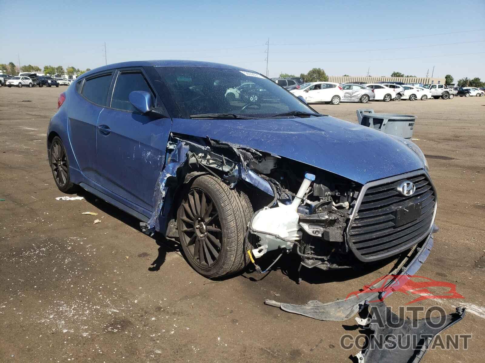 HYUNDAI VELOSTER 2016 - KMHTC6AE3GU251563