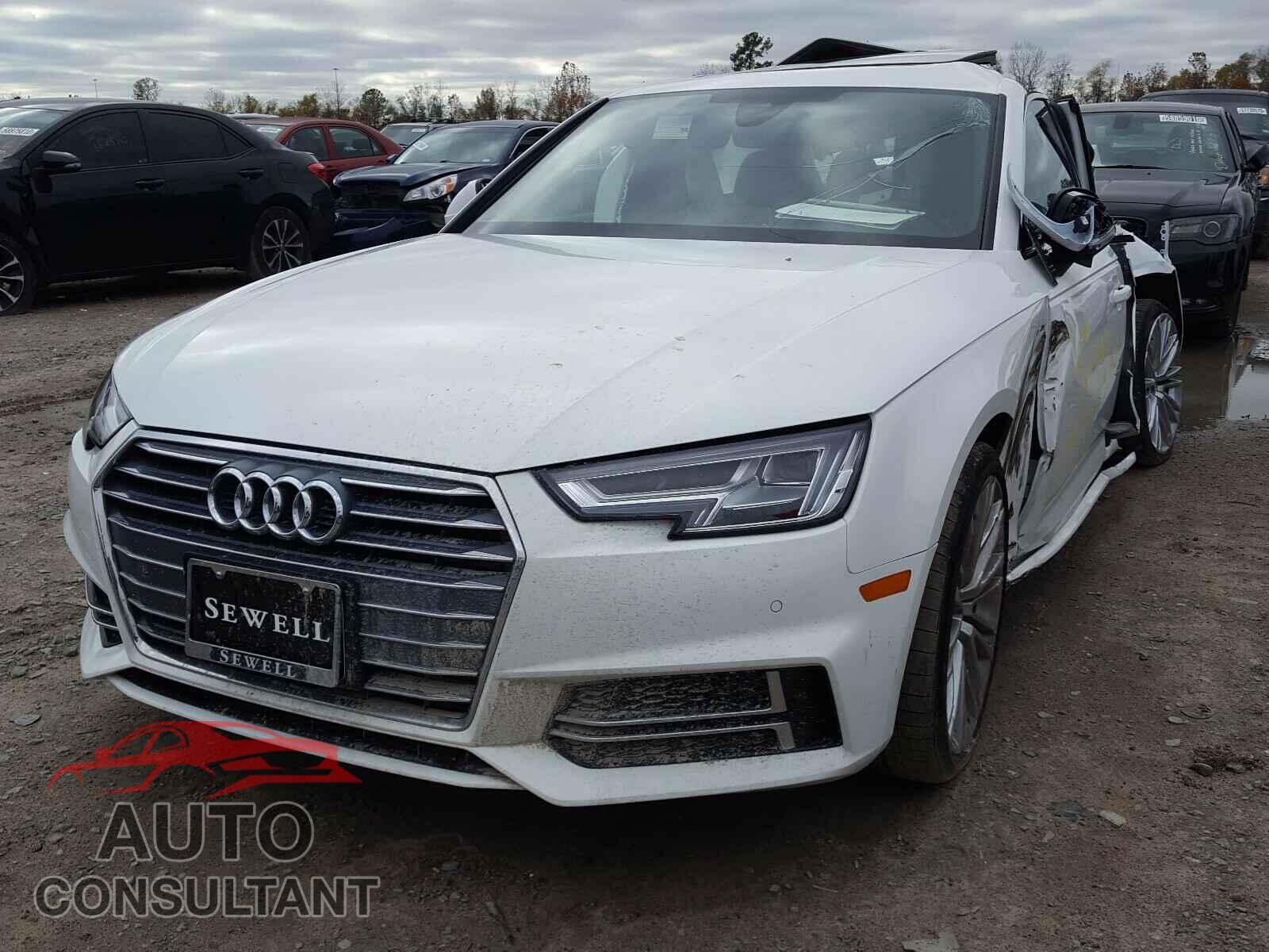 AUDI A4 2018 - WAULMAF41JA100733