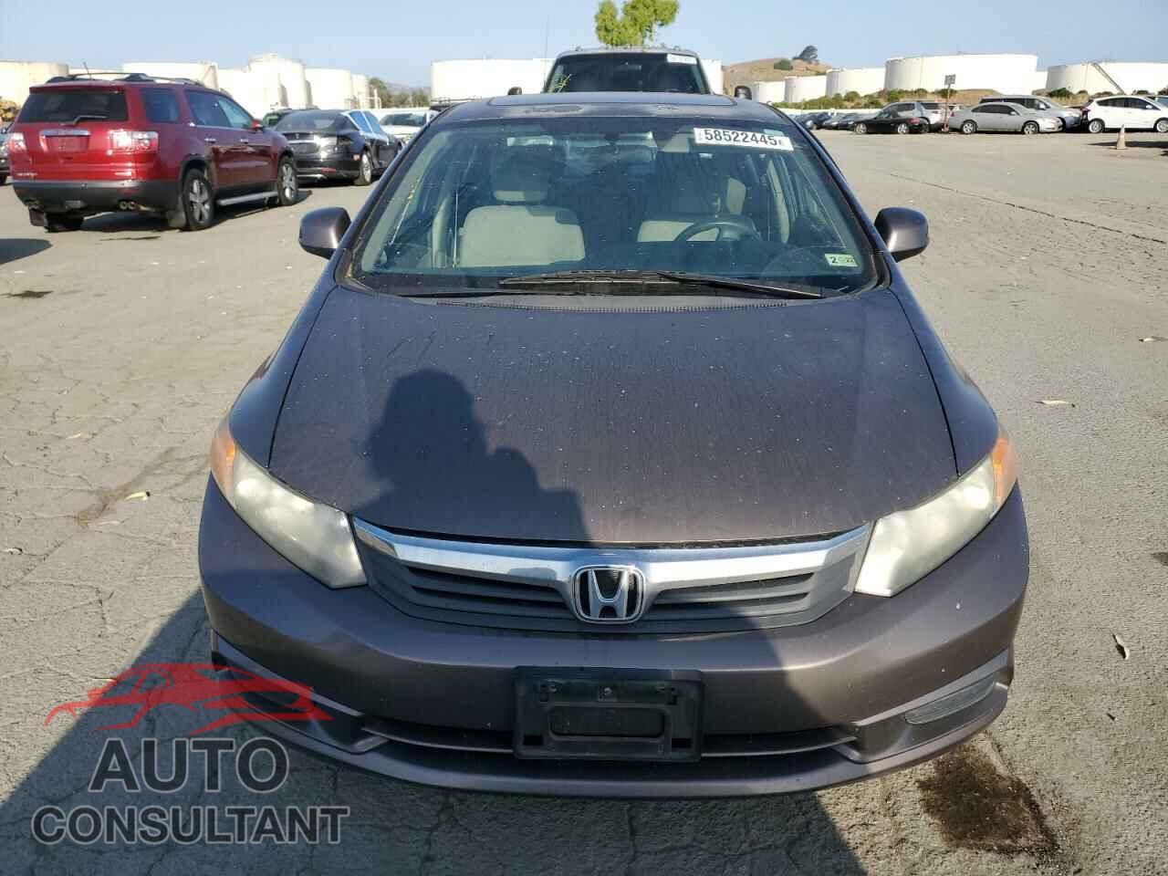 HONDA CIVIC 2012 - 2HGFB2F86CH547059