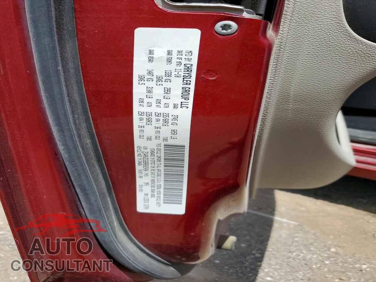 DODGE CARAVAN 2011 - 2D4RN3DG6BR602494