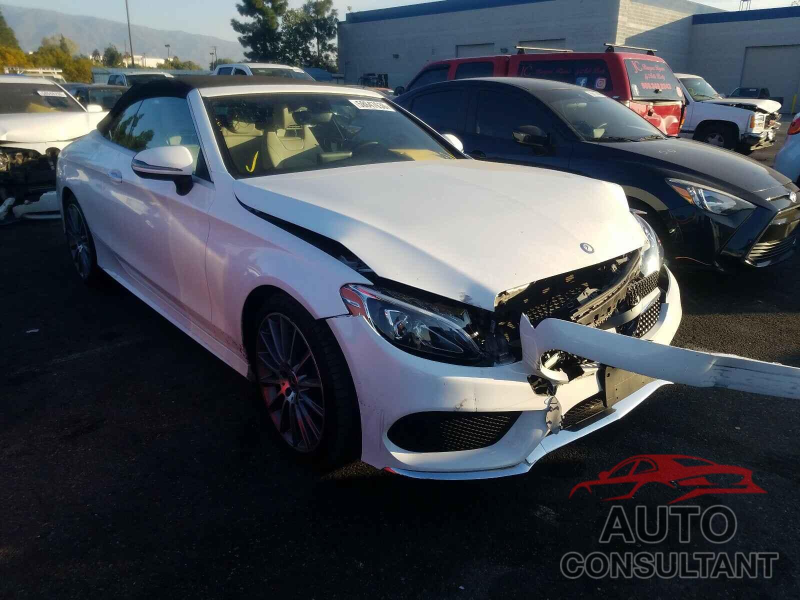 MERCEDES-BENZ C CLASS 2017 - WDDWK4JB9HF538187