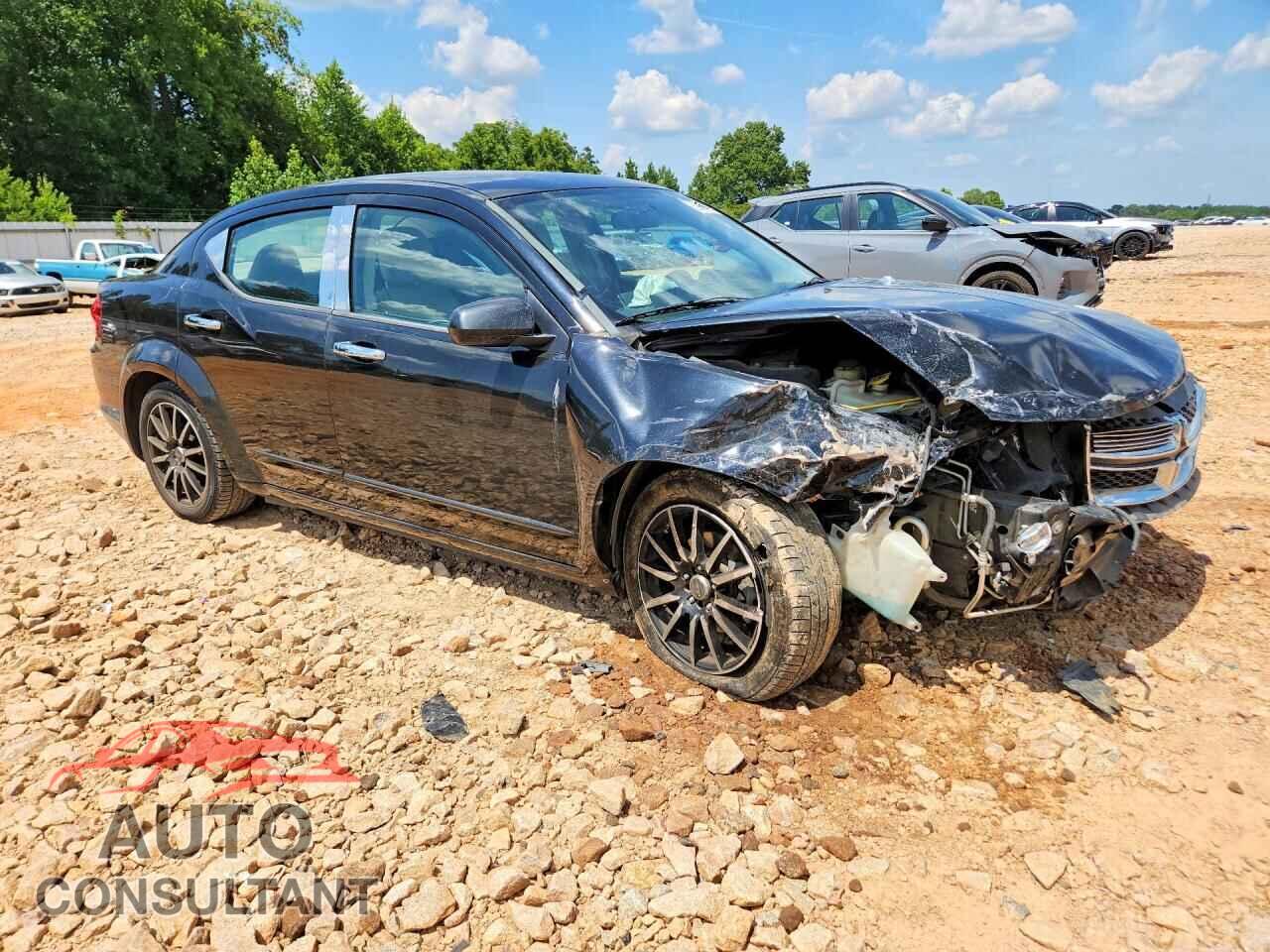 DODGE AVENGER 2012 - 1C3CDZCB7CN157314
