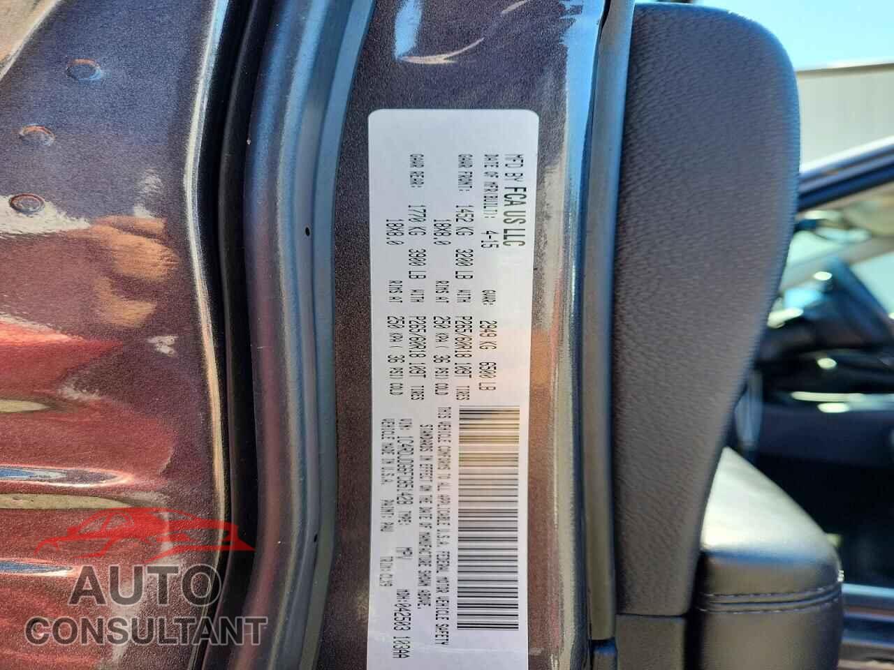 DODGE DURANGO 2015 - 1C4RDJDG6FC851428
