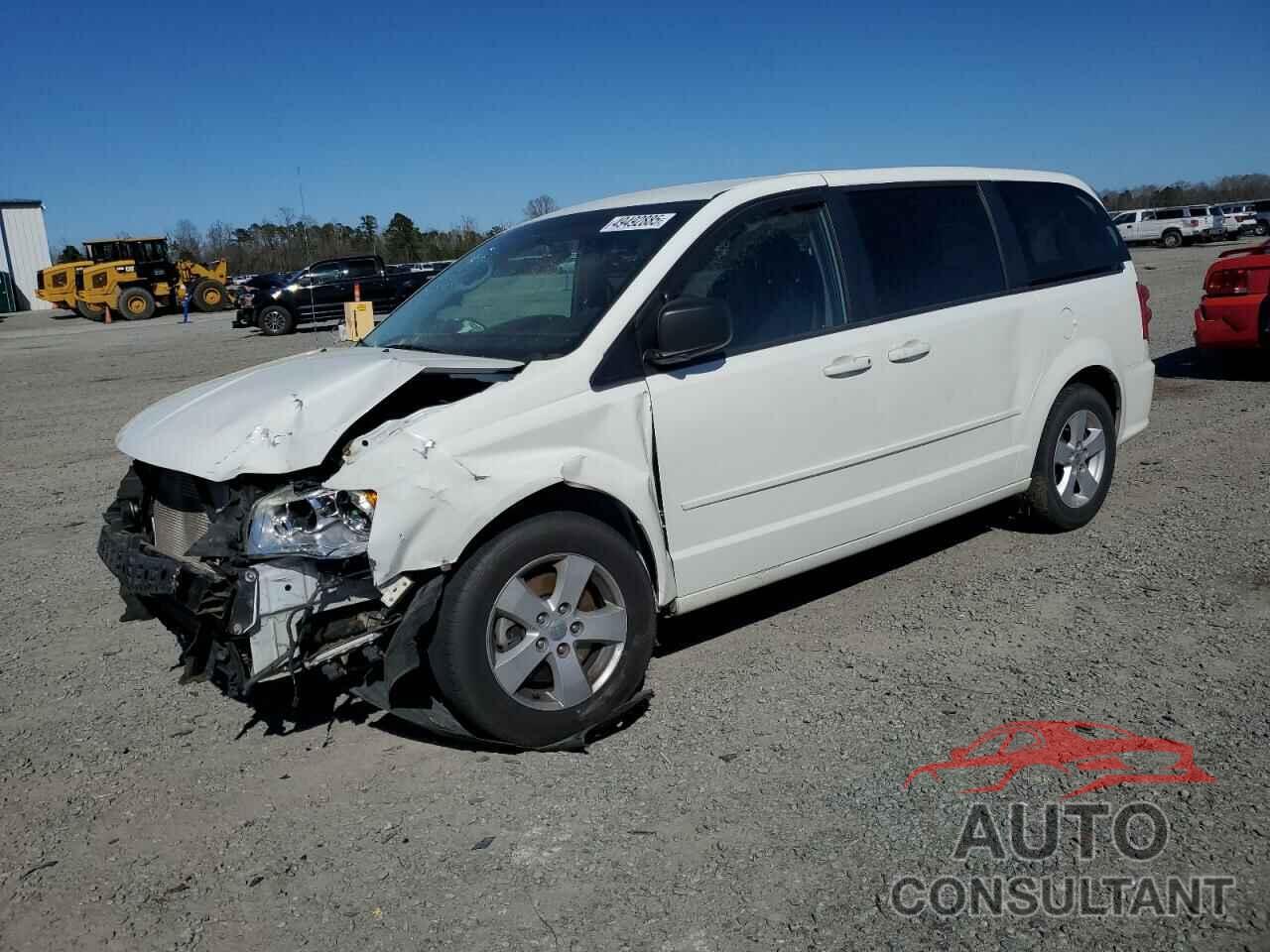 DODGE CARAVAN 2013 - 2C4RDGBG8DR532848