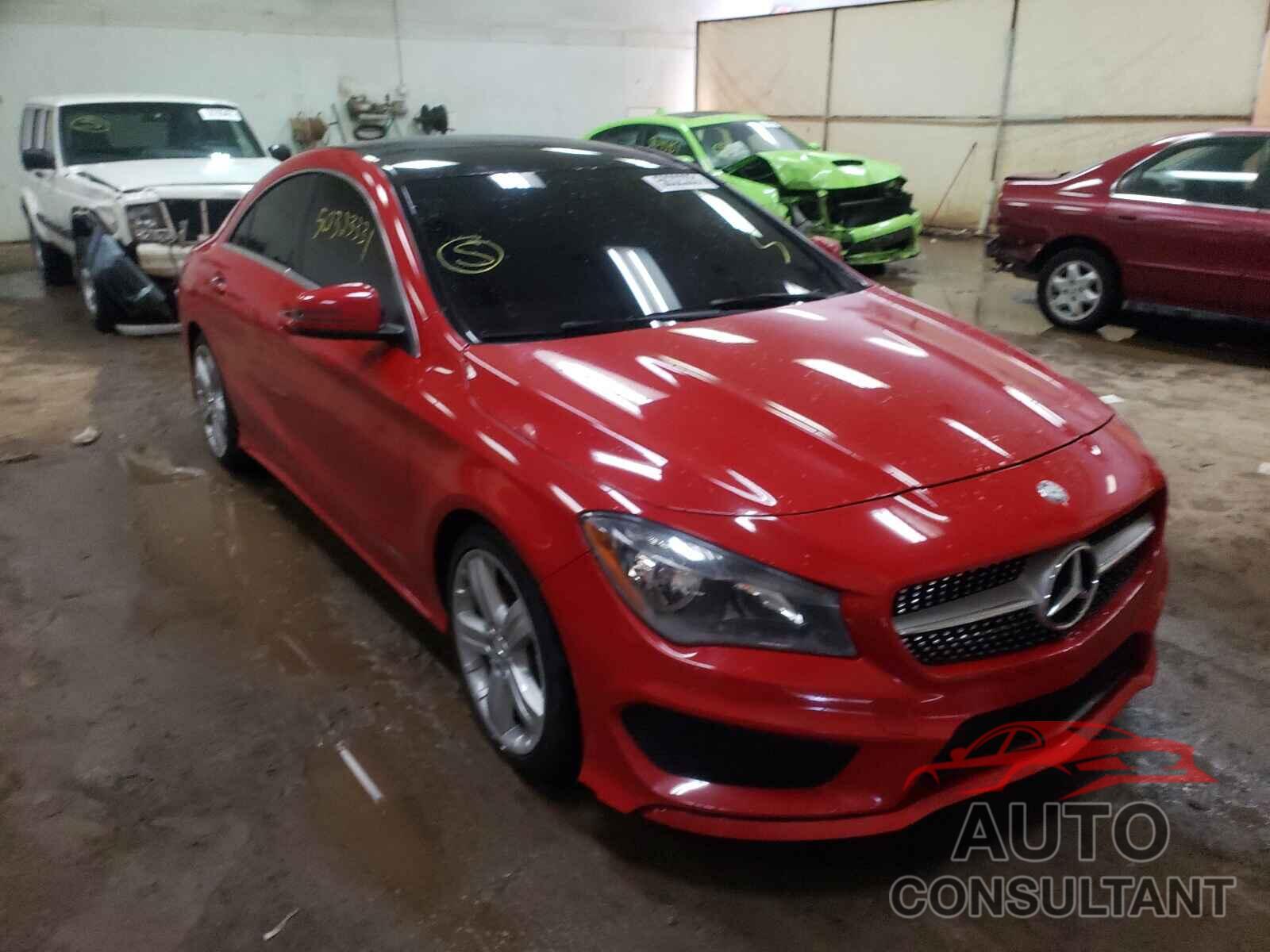 MERCEDES-BENZ CLA-CLASS 2016 - WDDSJ4GB3GN312854