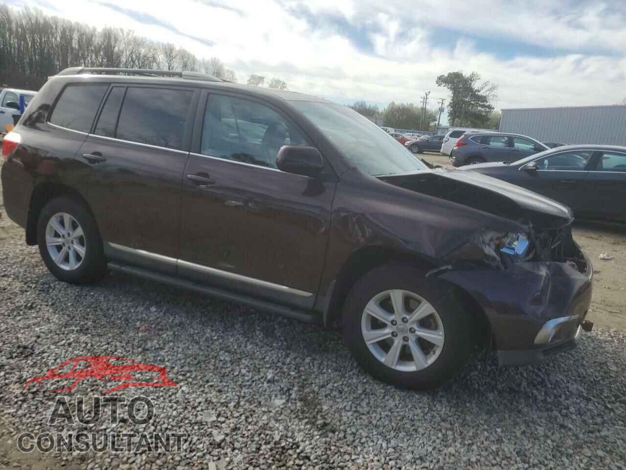 TOYOTA HIGHLANDER 2012 - 5TDBK3EH5CS120252