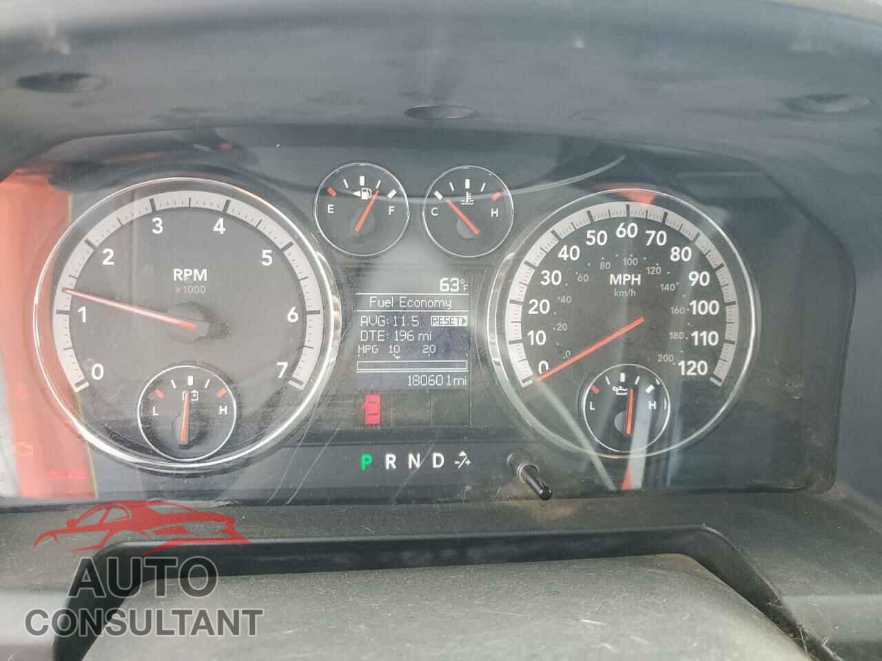 DODGE RAM 1500 2012 - 1C6RD6FT7CS320867