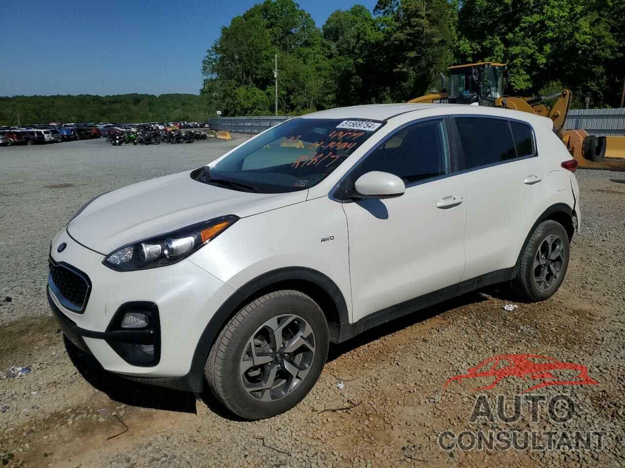 KIA SPORTAGE 2022 - KNDPMCAC2N7004479