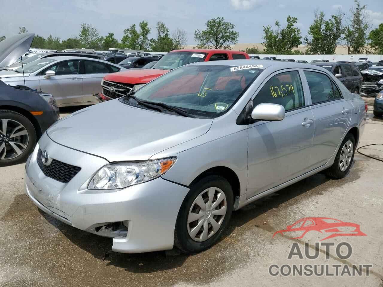 TOYOTA COROLLA 2009 - JTDBL40E499059404