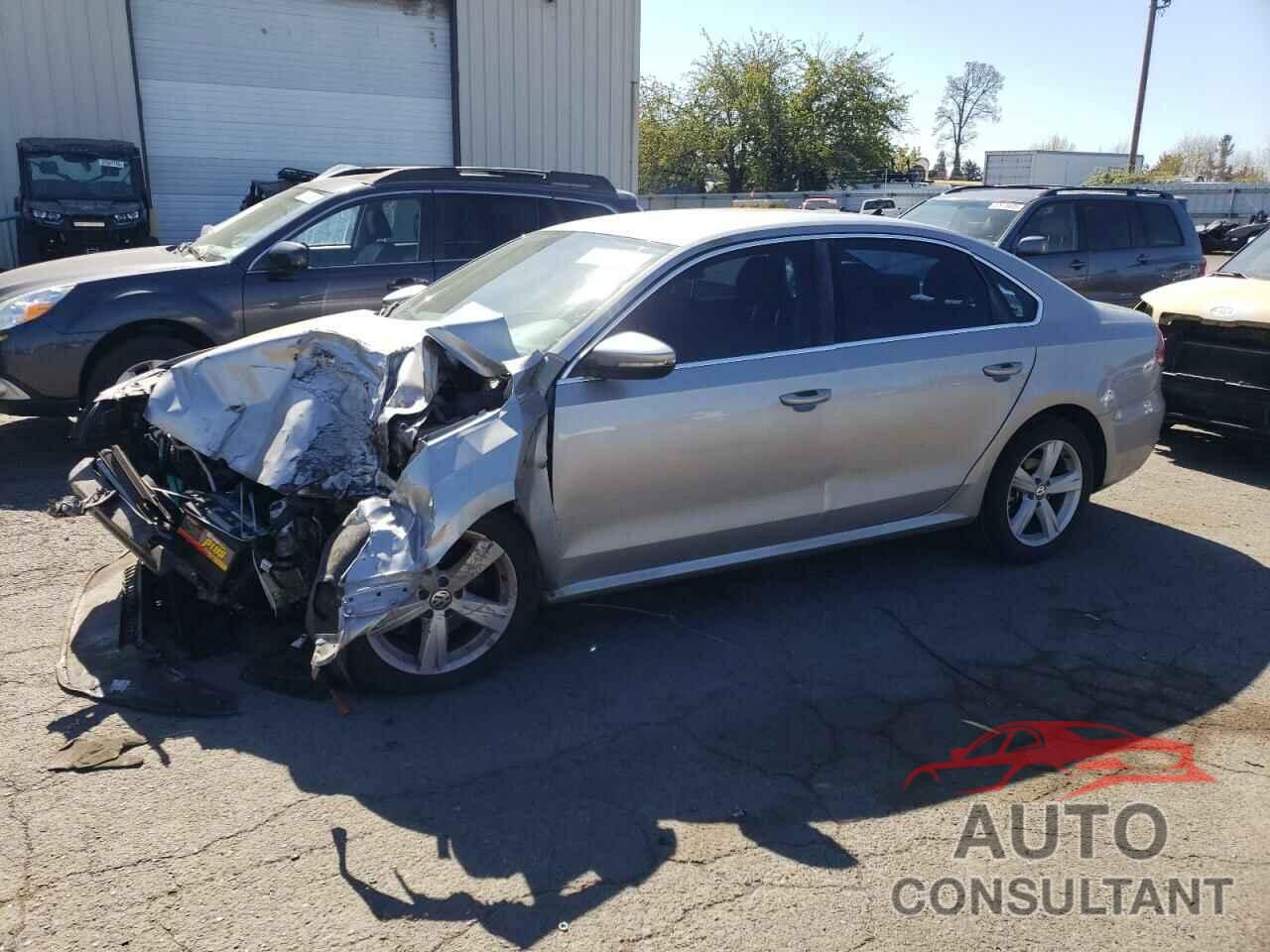 VOLKSWAGEN PASSAT 2012 - 1VWBP7A3XCC002926