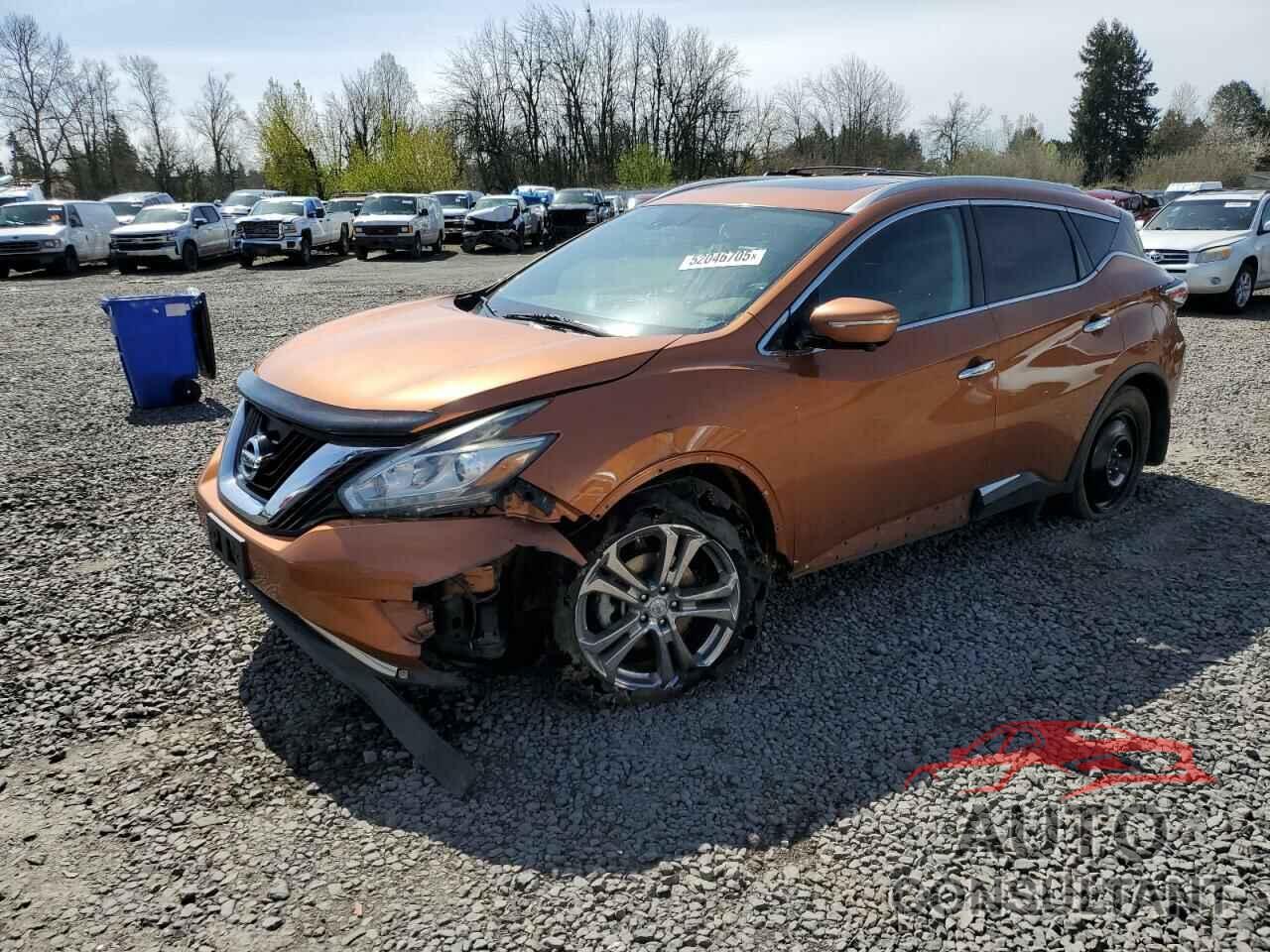 NISSAN MURANO 2015 - 5N1AZ2MH3FN235019