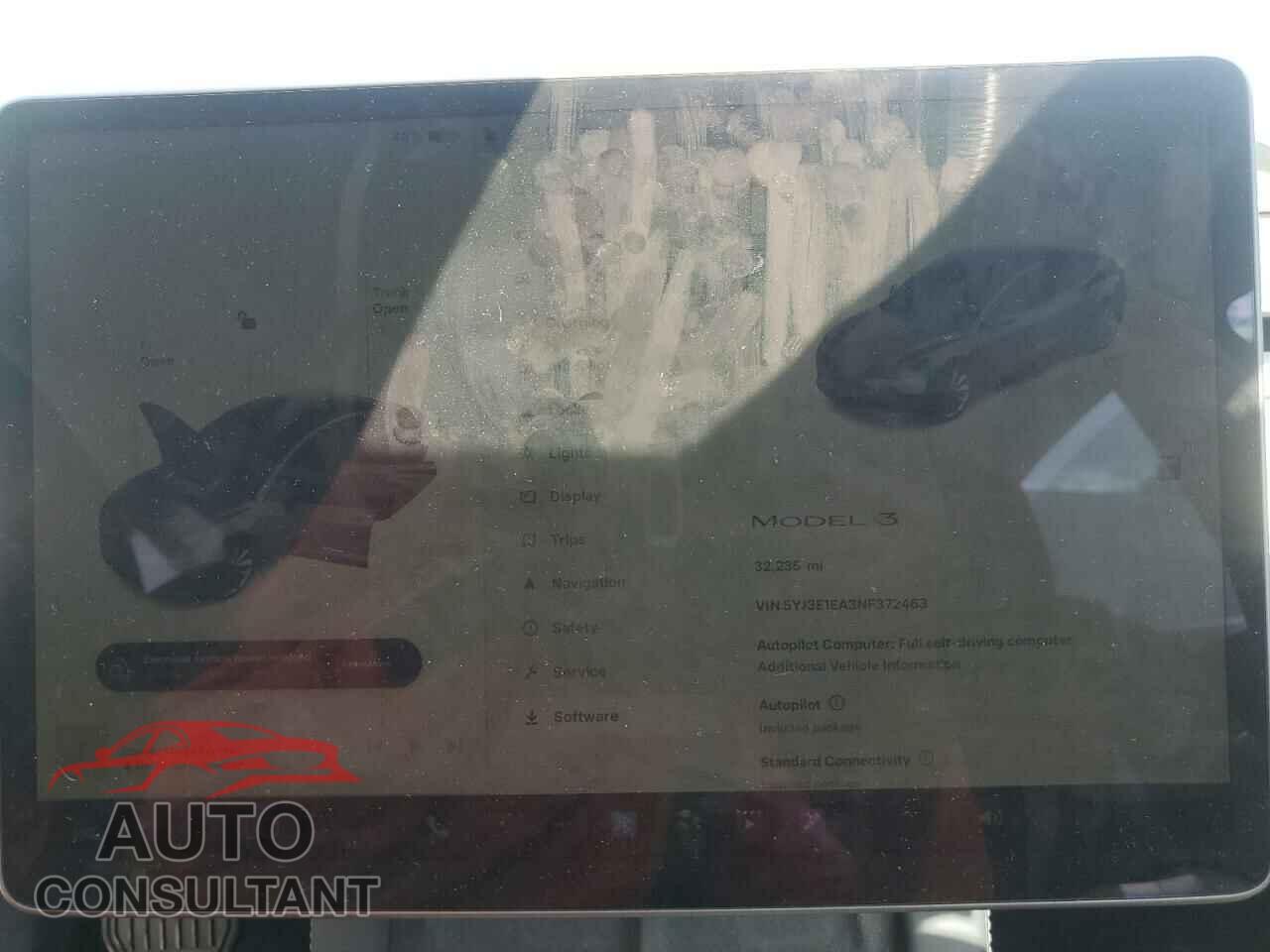 TESLA MODEL 3 2022 - 5YJ3E1EA3NF372463