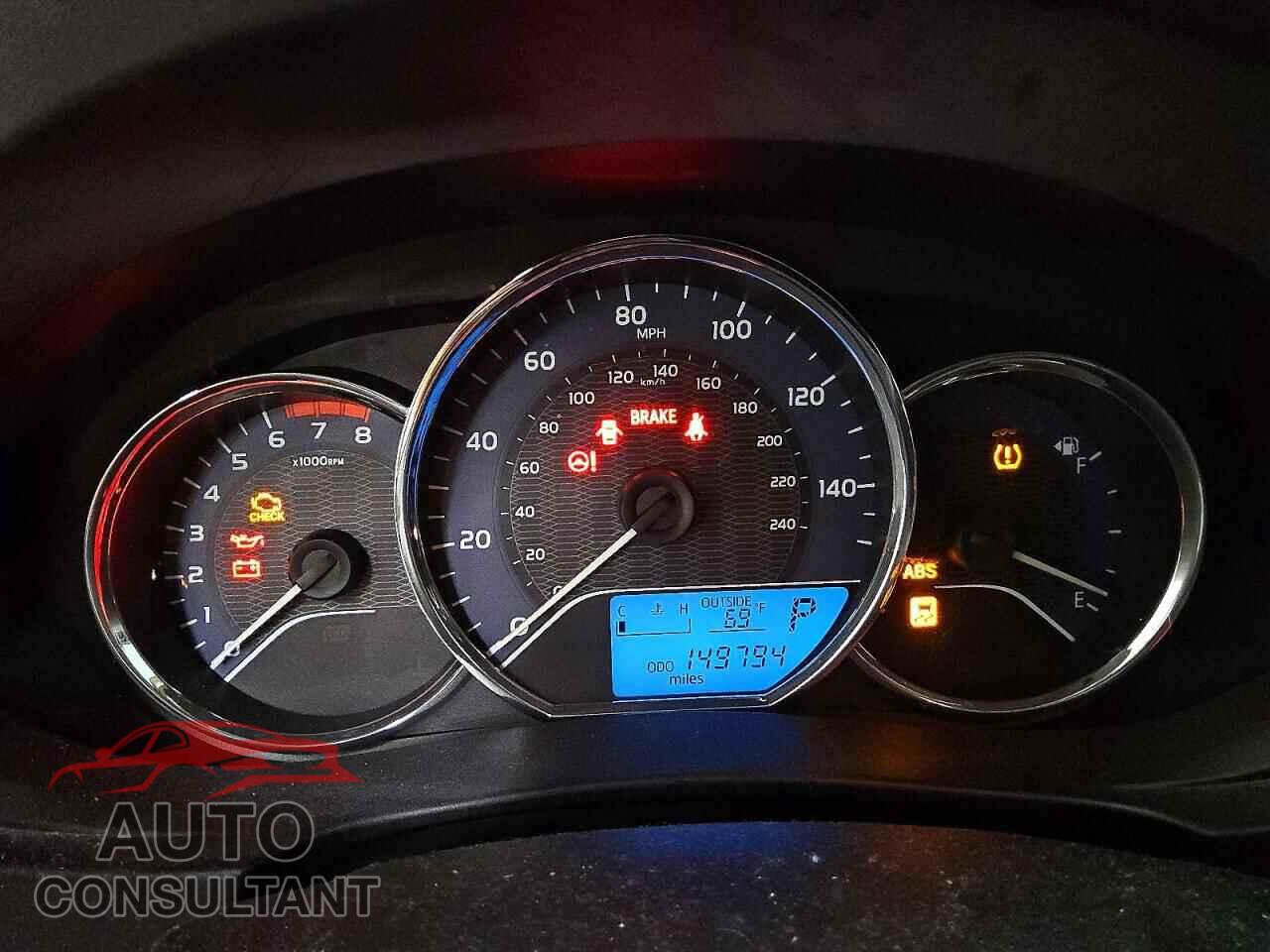 TOYOTA COROLLA 2014 - 2T1BURHE2EC006462