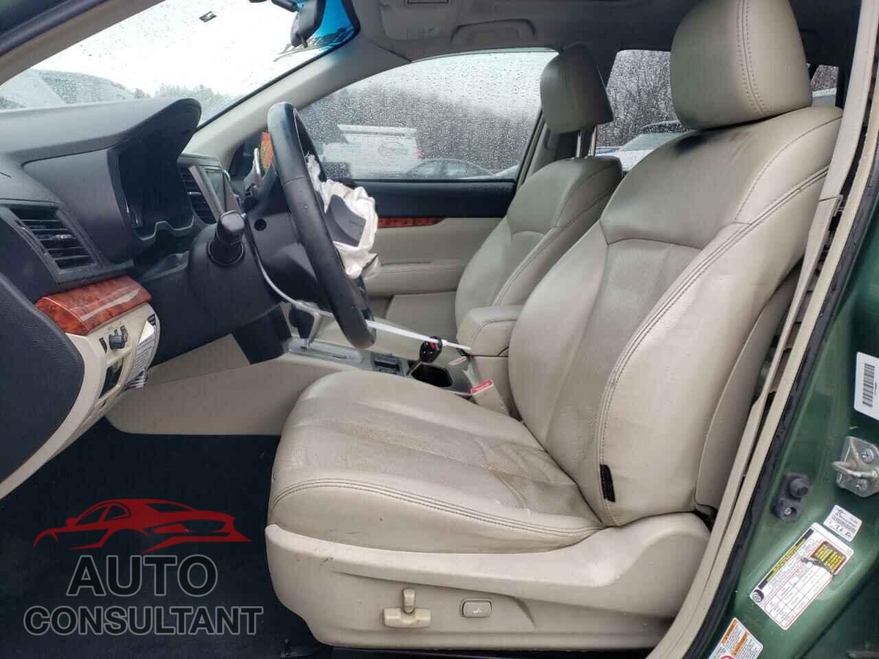 SUBARU OUTBACK 2010 - 4S4BRBKC4A3358618