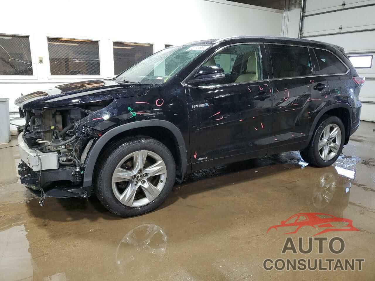 TOYOTA HIGHLANDER 2016 - 5TDDCRFH4GS018504