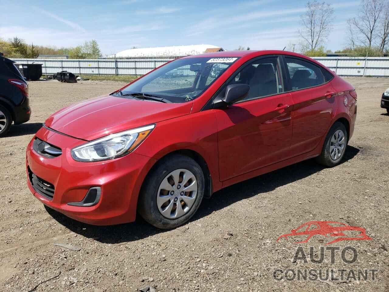 HYUNDAI ACCENT 2016 - KMHCT4AE6GU159478