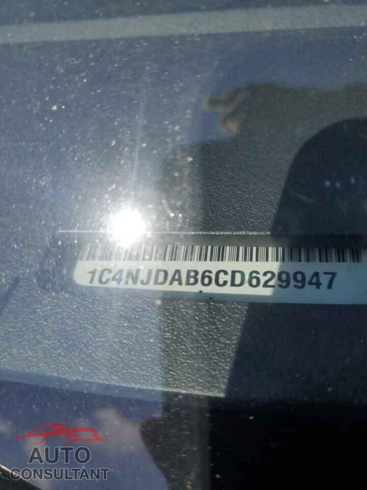 JEEP COMPASS 2012 - 1C4NJDAB6CD629947