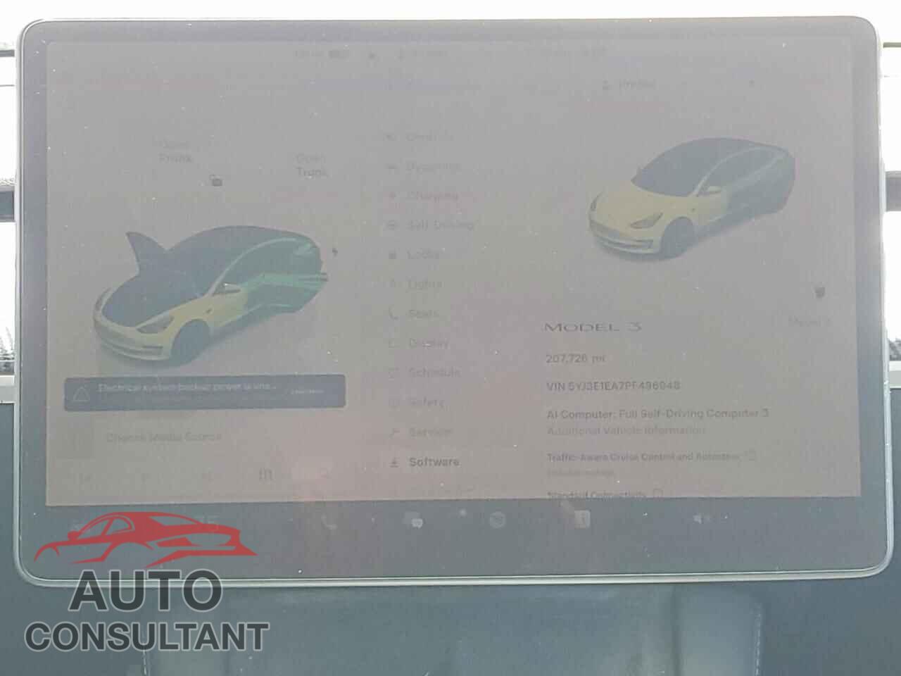 TESLA MODEL 3 2023 - 5YJ3E1EA7PF496948
