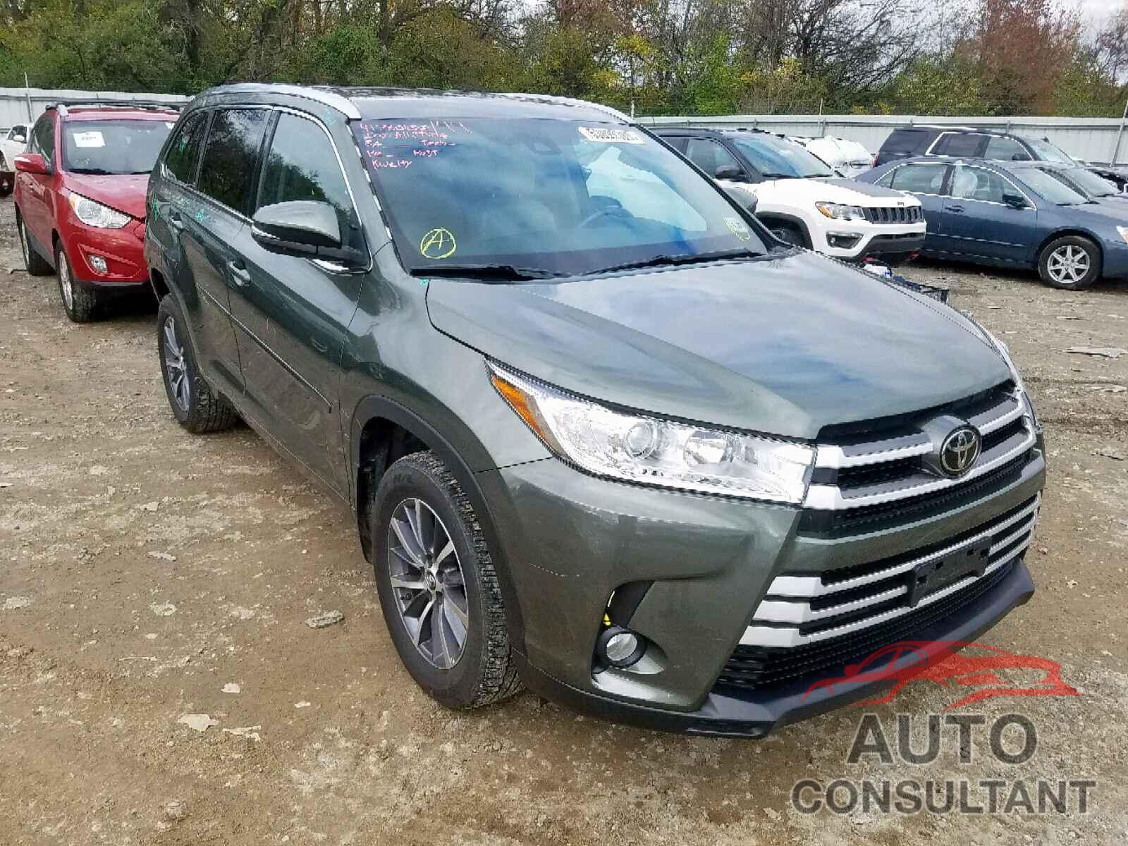 TOYOTA HIGHLANDER 2017 - 5TDJZRFH5HS391750