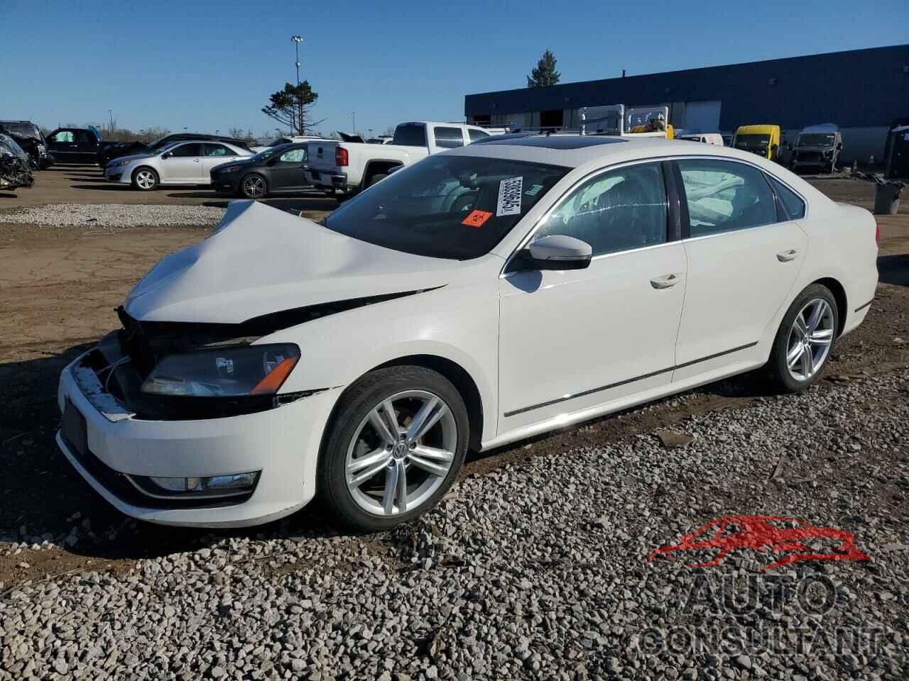 VOLKSWAGEN PASSAT 2013 - 1VWBN7A34DC115407