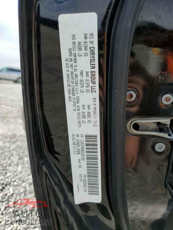 DODGE DART 2013 - 1C3CDFBA8DD324150
