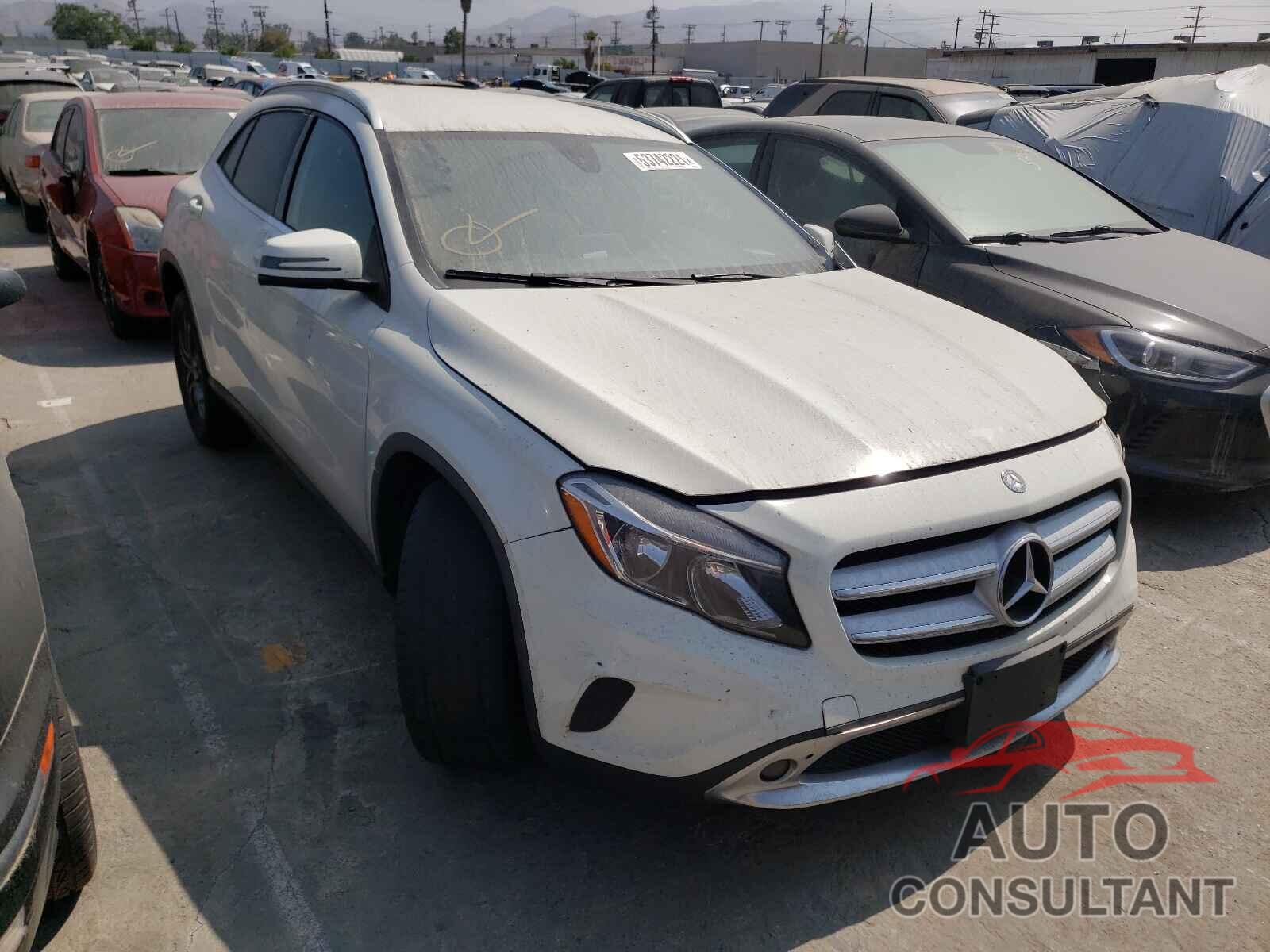 MERCEDES-BENZ GLA-CLASS 2017 - WDCTG4EB2HJ297511