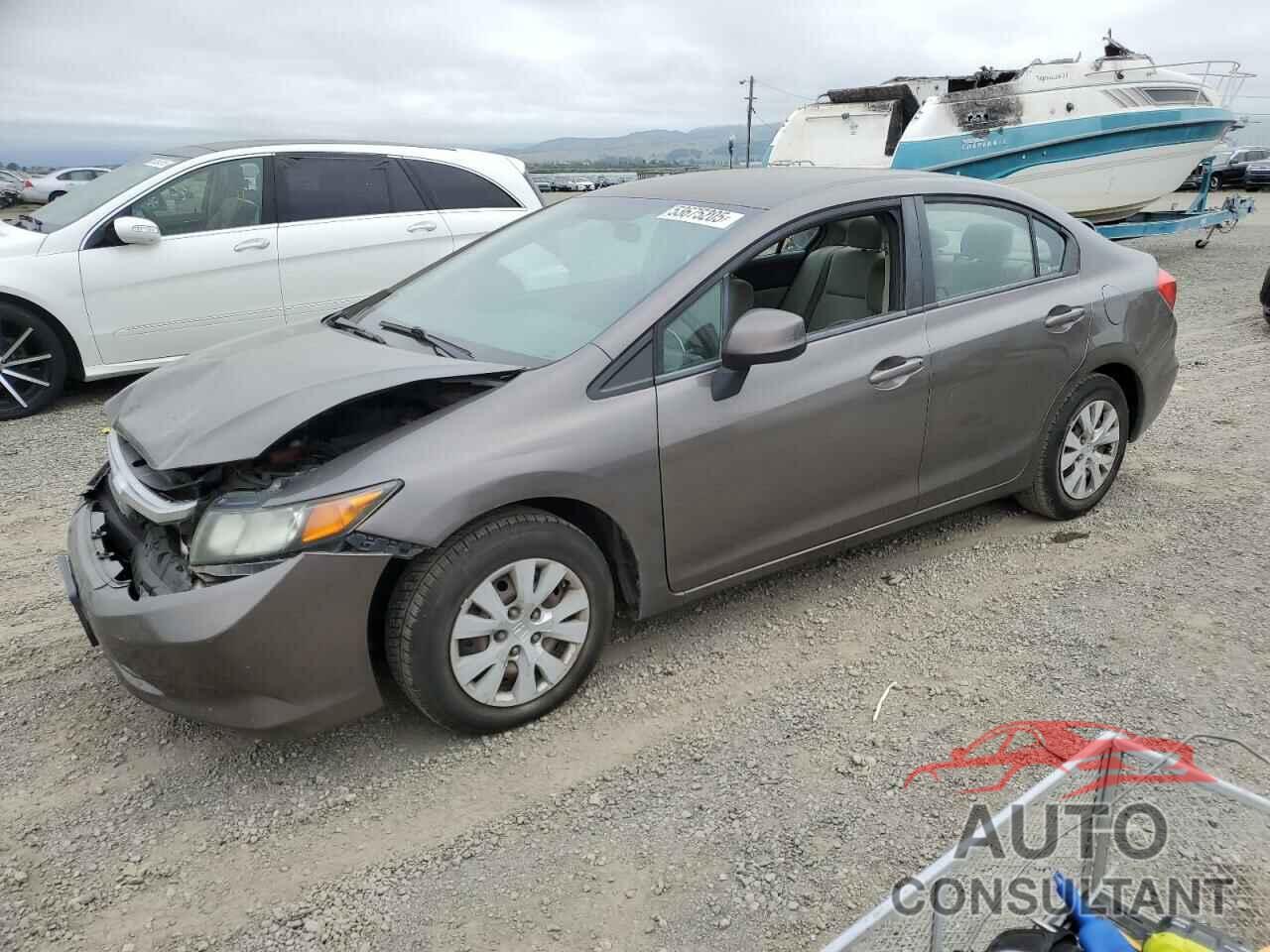 HONDA CIVIC 2012 - 19XFB2F58CE322562