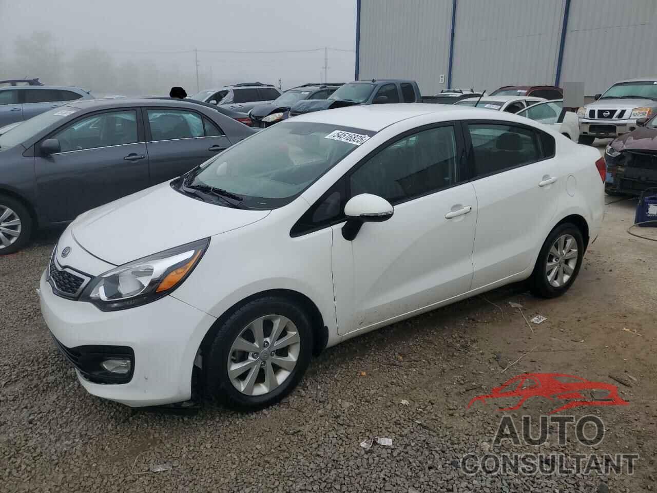 KIA RIO 2013 - KNADN4A3XD6122626